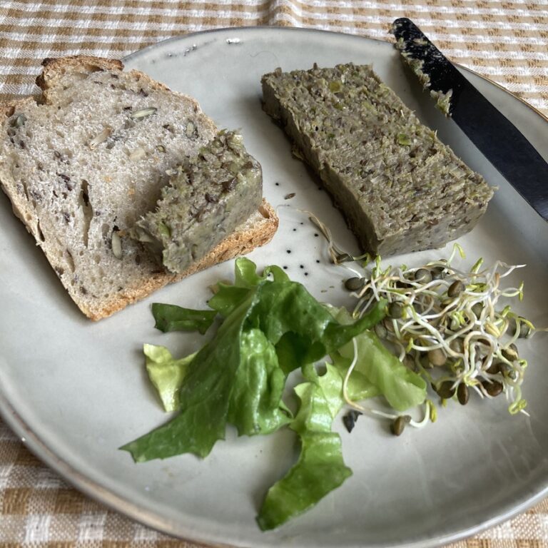 Terrine lentilles & poireaux