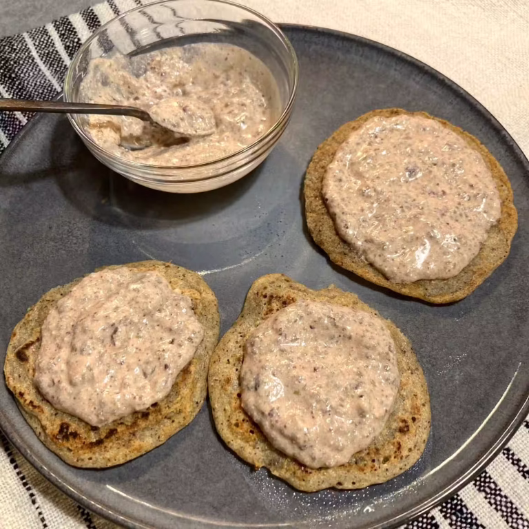 Crème aux algues et aux graines de chia